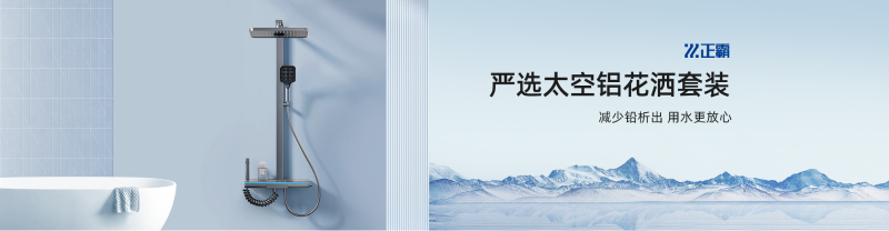 严选太空铝花洒套装